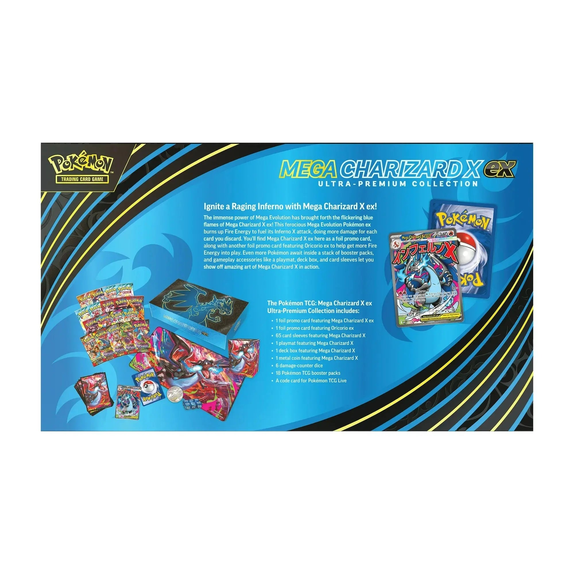 Pokemon TCG: Charizard X Ex Ultra Premium Collection Enforce Records