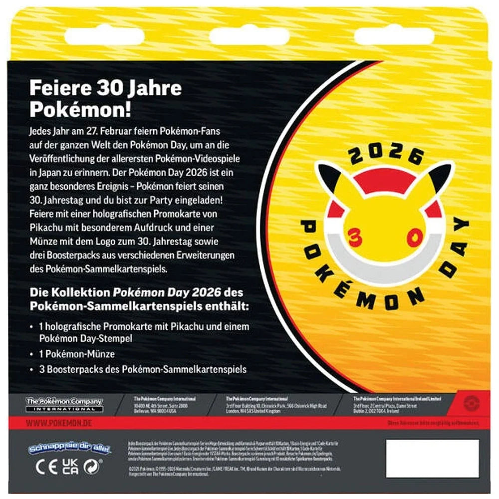 Pokemon TCG: Pokemon Day 2026 Collection Enforce Records