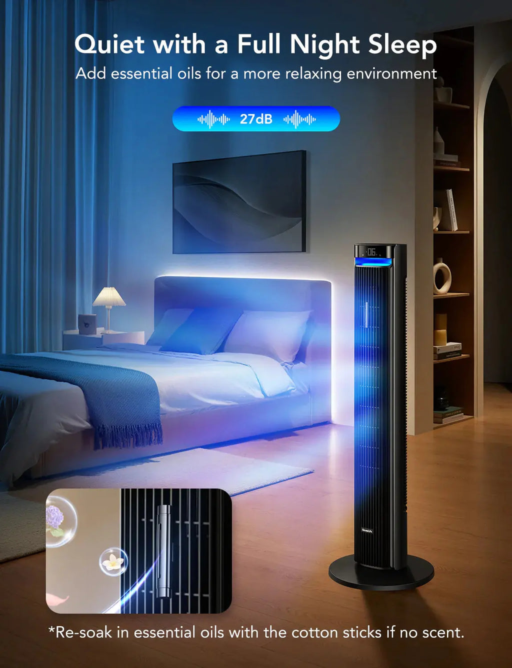 GoveeLife 42'' Smart Tower Fan 2 Max Enforce Records