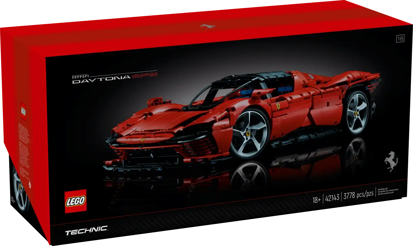 LEGO Ferrari Daytona SP3 Enforce Records