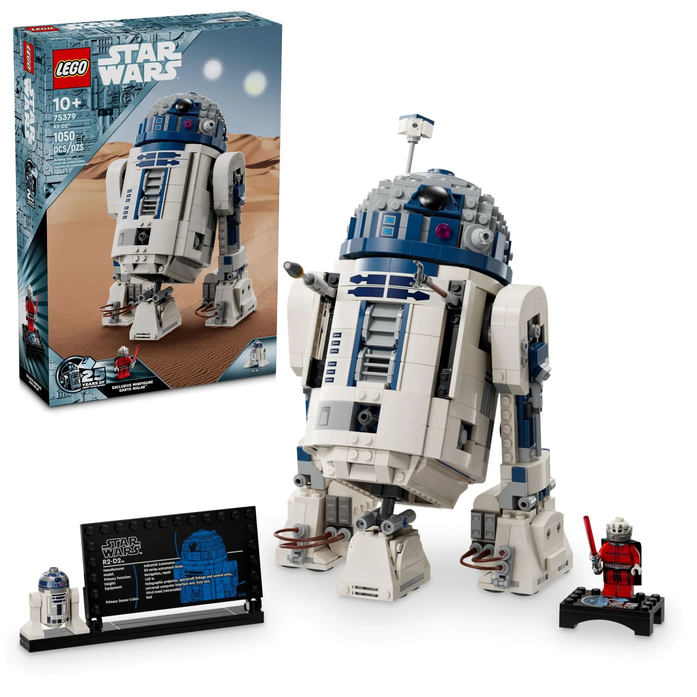 LEGO Star Wars R2-D2 Building Toy Set 75379 Enforce Records
