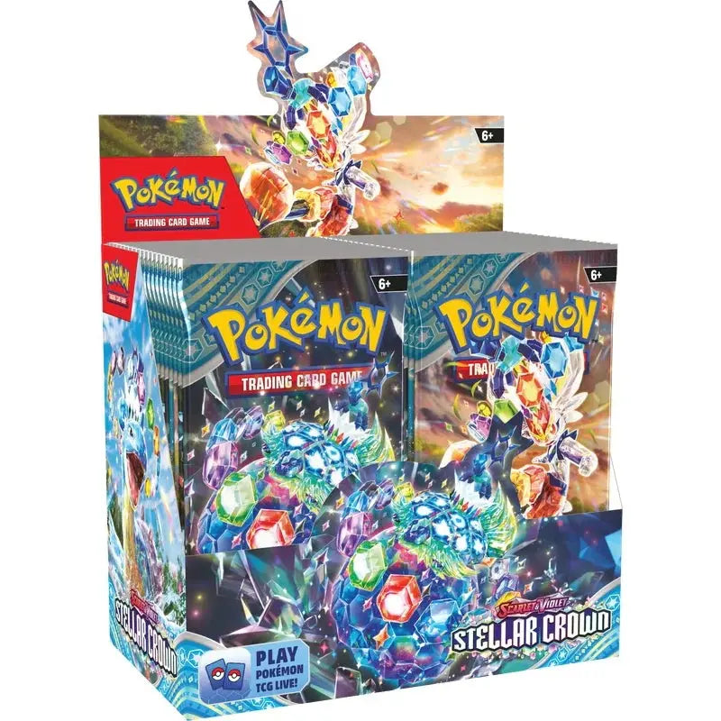 Pokemon English SV07 Stellar Crown Booster Box Enforce Records