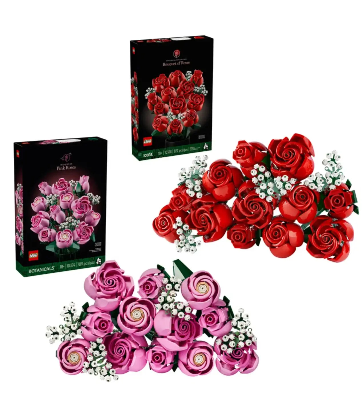 LEGO Bouquet of Roses Enforce Records
