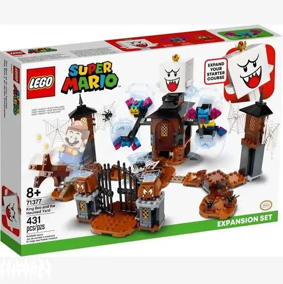 LEGO Super Mario King Boo and the Haunted Yard Expansion 71377 Enforce Records